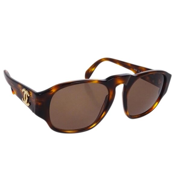 Chanel Sunglasses Eyewear Brown Small Good - Picture 1 of 7